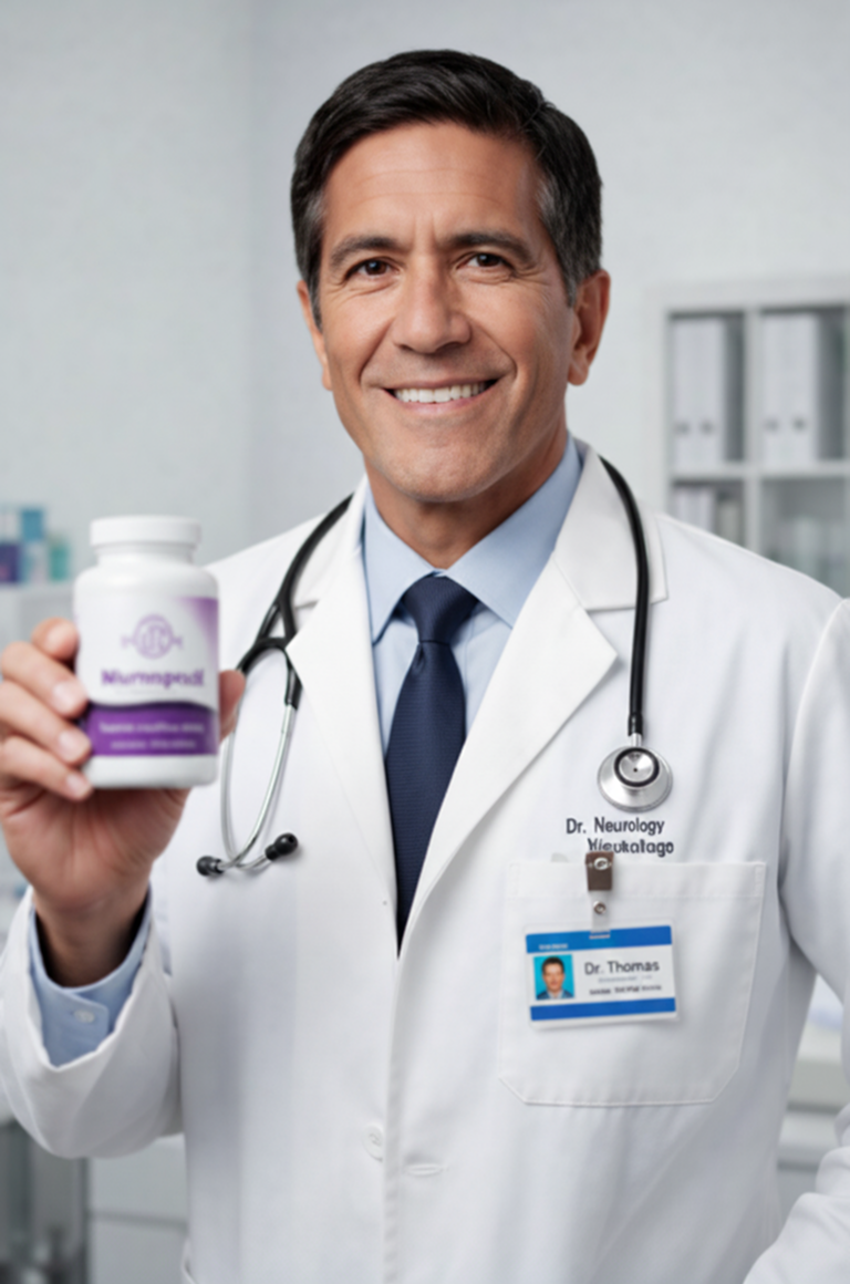 Doctor holding Memopezil